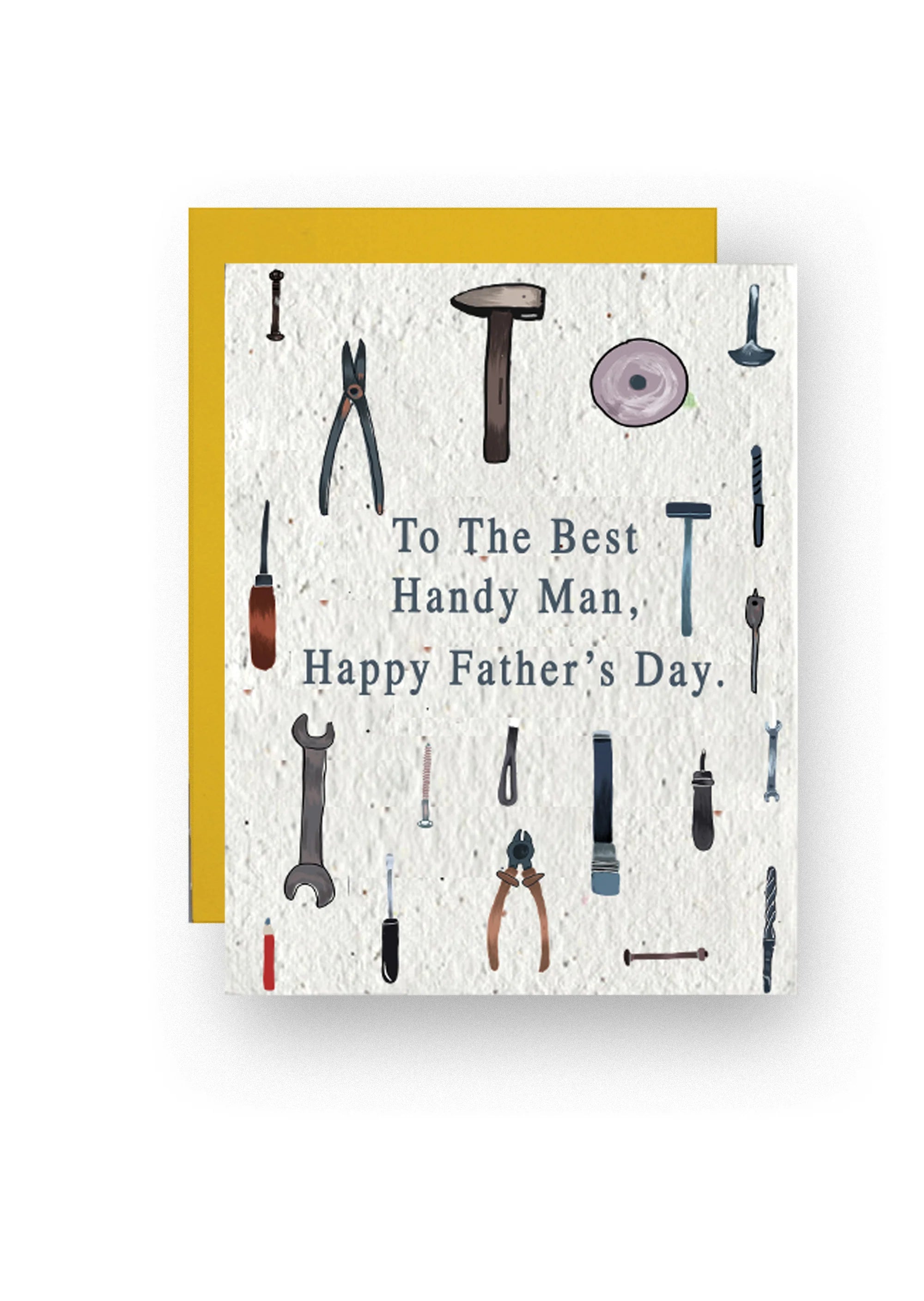 Happy Fathers Day - Artisan Paper Card